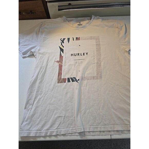 Hurley T-Shirt size Xl square logo design - Picture 1 of 8